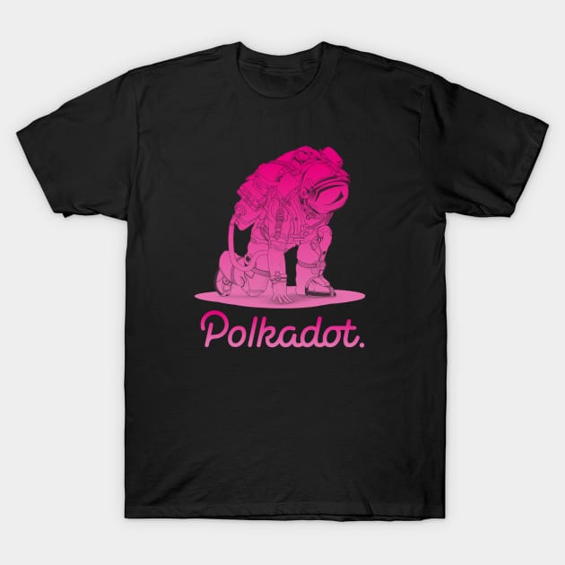 Polkadot coin Crypto coin Cryptocurrency T-Shirt by JayD World